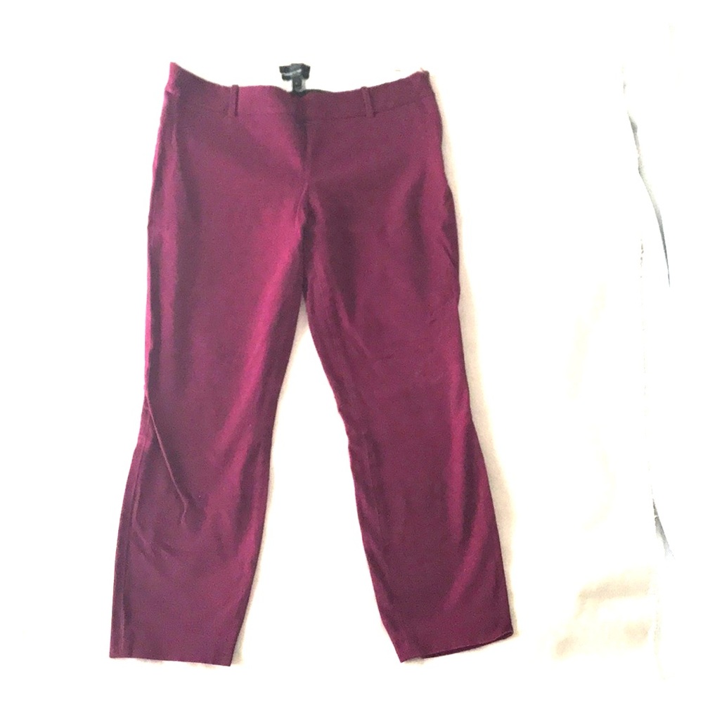 J.Crew Minnie pant size 6 in maroon-ish color